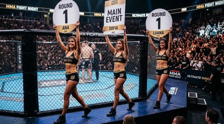 Ring Girl, Card Girl e Round Girl