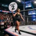 Qual é a função de uma Ring Girl em um evento? Ring Girl em um evento