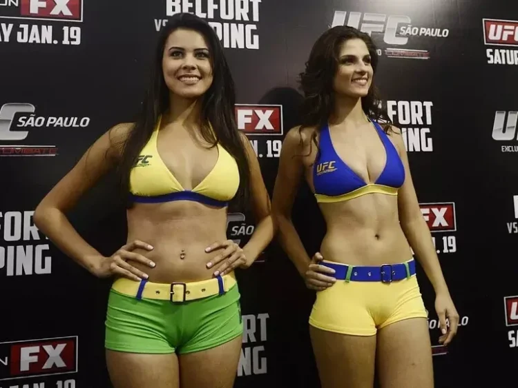 Ring Girls brasileiras que ficaram conhecidas no MMA Ring Girls brasileiras