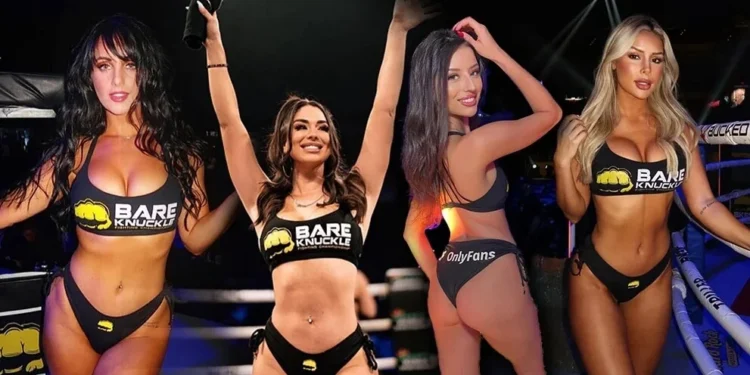 Ring Girls do BKFC: Conheça as modelos do Bare Knuckle Fighting Championship Ring Girls do BKFC