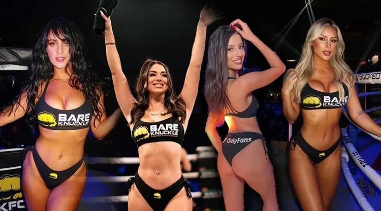 Ring Girls do BKFC: Conheça as modelos do Bare Knuckle Fighting Championship Ring Girls do BKFC