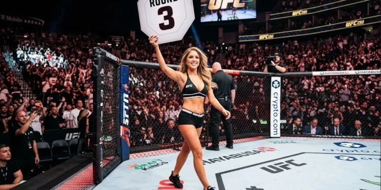 Como funciona a profissão de Octagon Girl no UFC? Profissão de Octagon Girl