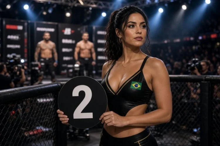 Ring Girl não é só a mulher da placa