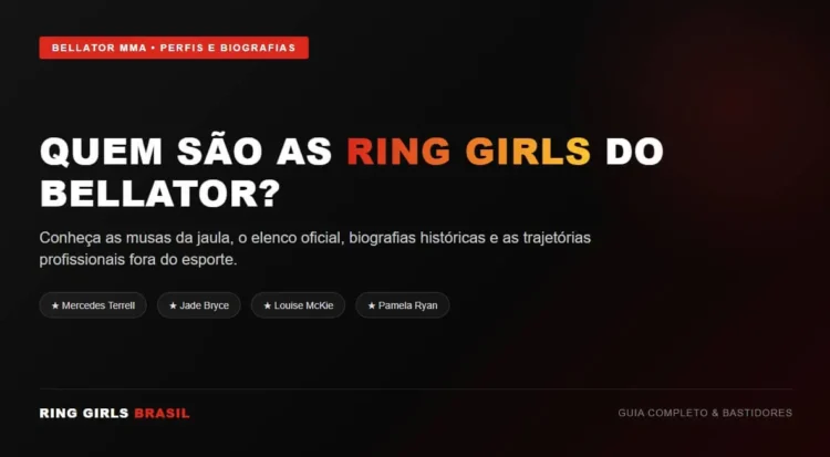 Ring Girls do Bellator