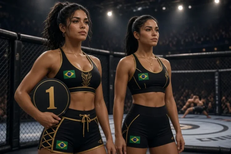 Ring Girls do SFT: quando a placa vira trampolim para o octógono Ring Girls do SFT