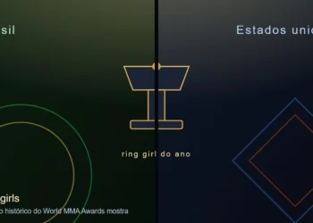 Ring girls do Brasil Vs Estados Unidos