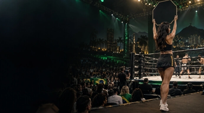 Ring Girls do WGP Kickboxing
